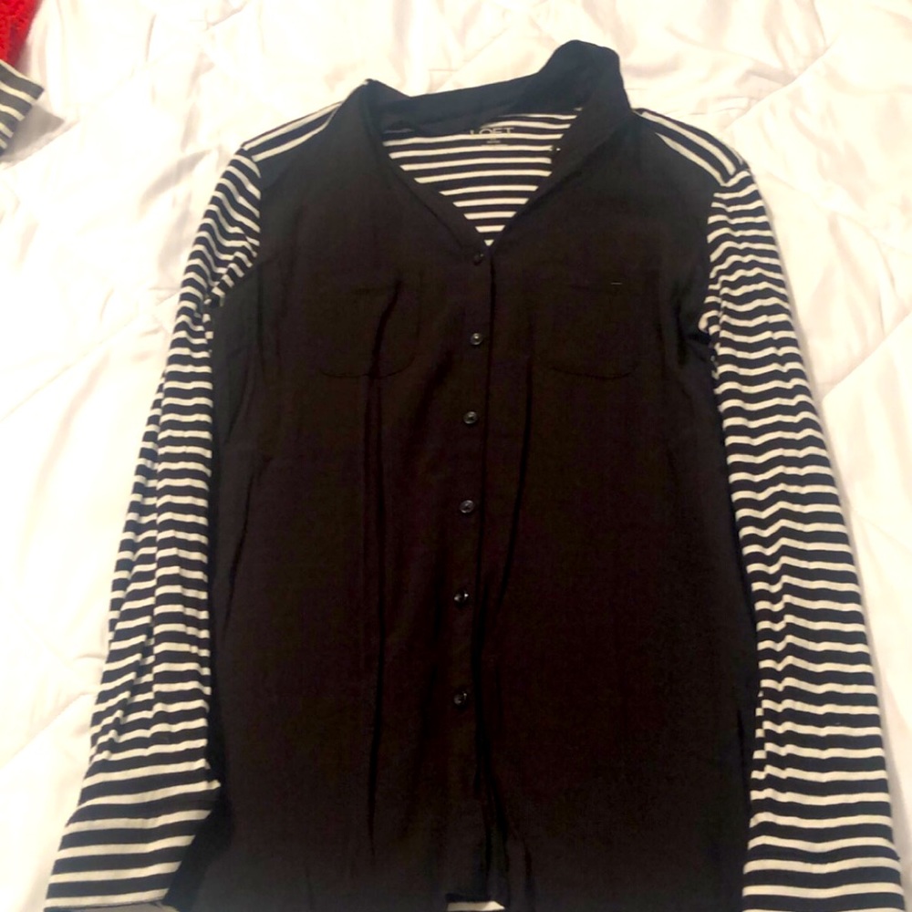 Black & White Long-sleeve T-shirt